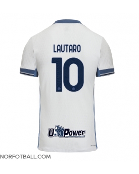 Billige Fotballdrakt Inter Milan Lautaro Martinez #10 Replika Bortedrakt 2024-25 Kortermet